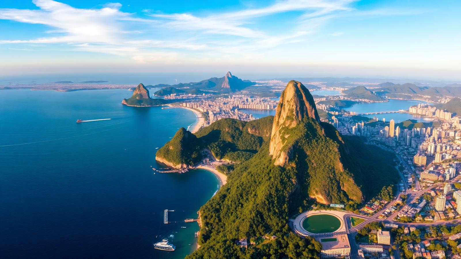 Vista panorâmica do Rio de Janeiro